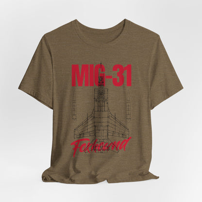 MIG-31, Camiseta de manga corta unisex de jersey