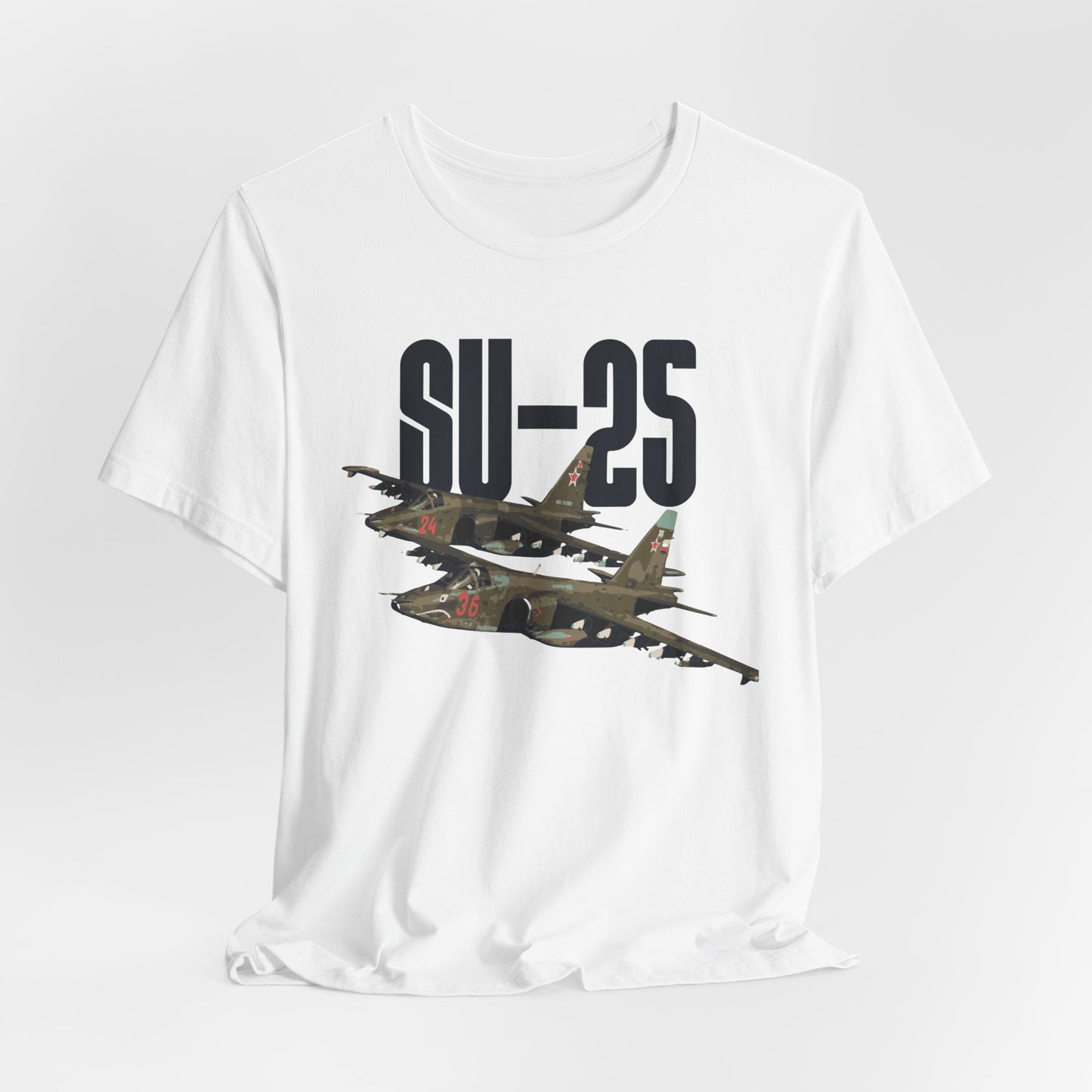 SU-25, Camiseta de manga corta de punto unisex