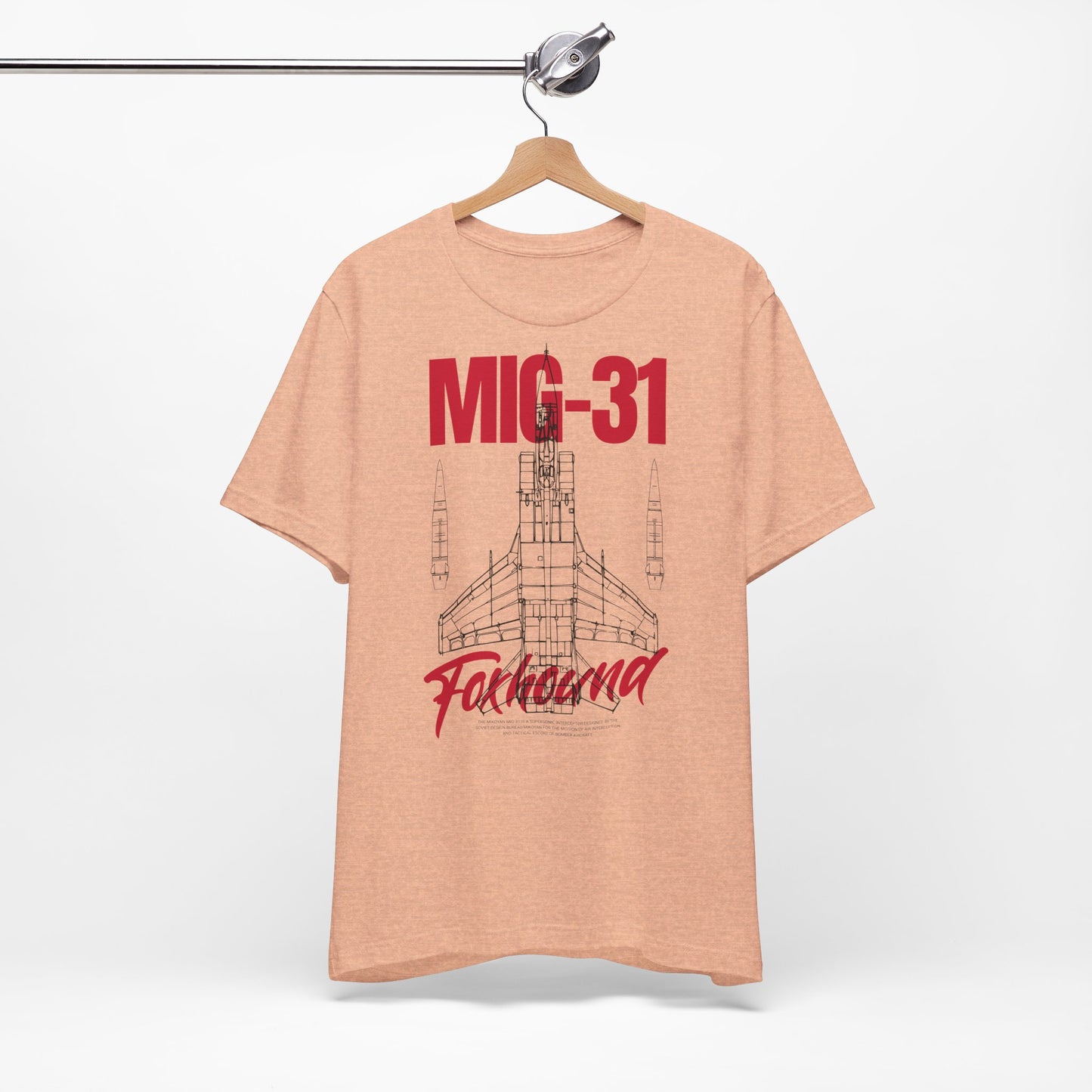 MIG-31, Camiseta de manga corta unisex de jersey