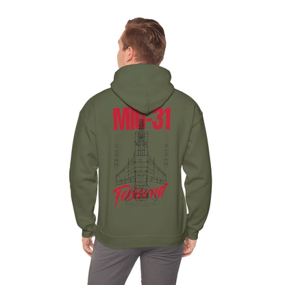 MIG-31, Sudadera unisex con capucha Heavy Blend™