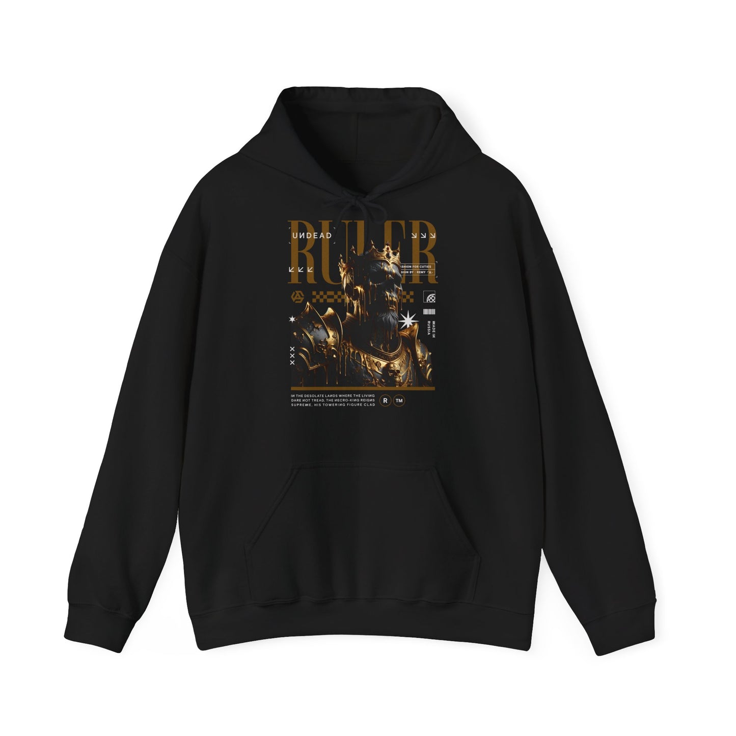 Undead Rule, Sudadera unisex con capucha Heavy Blend™