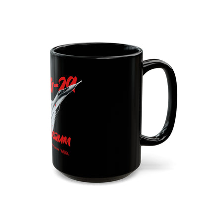 MIG-29, Taza negra (11 oz, 15 oz)