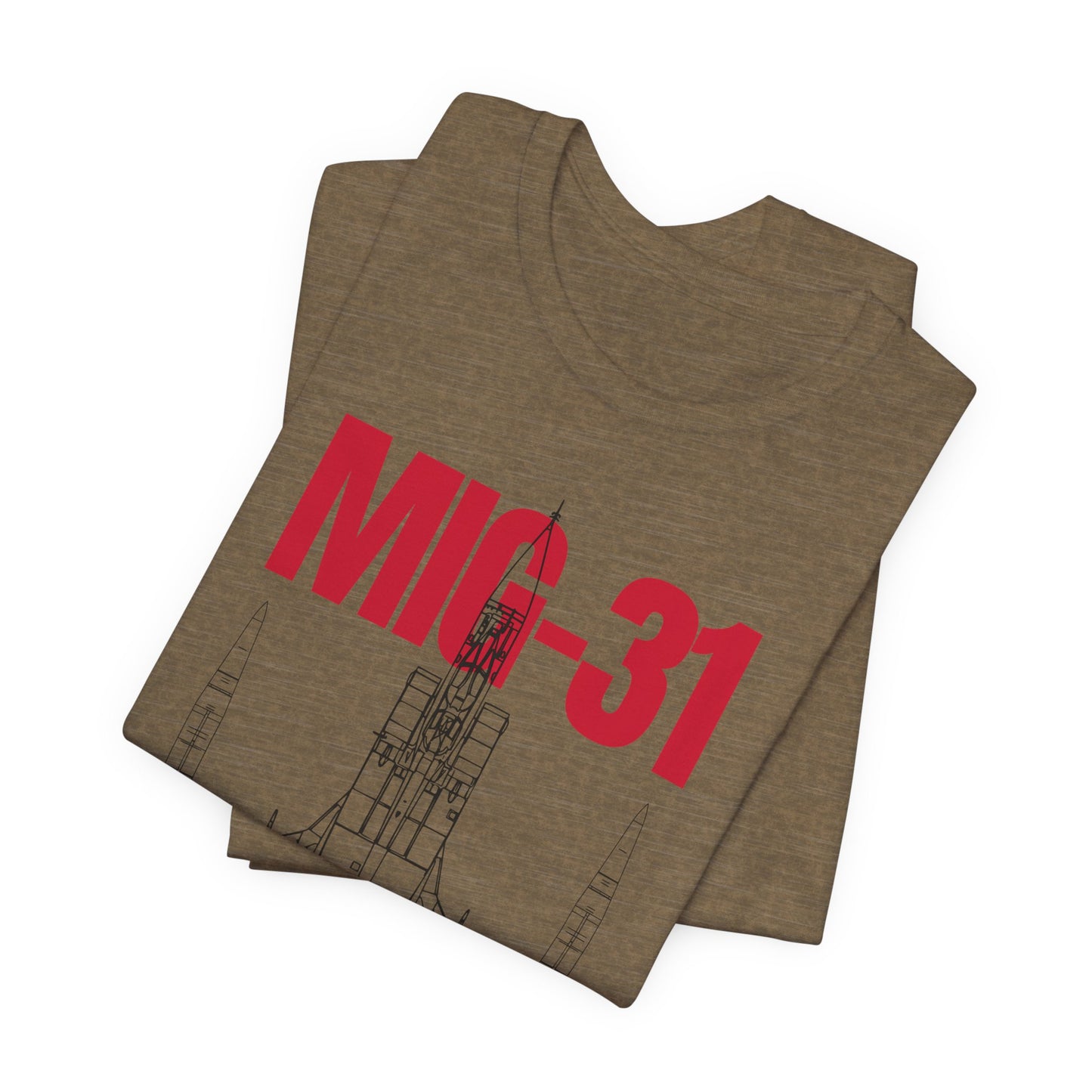 MIG-31, Camiseta de manga corta unisex de jersey