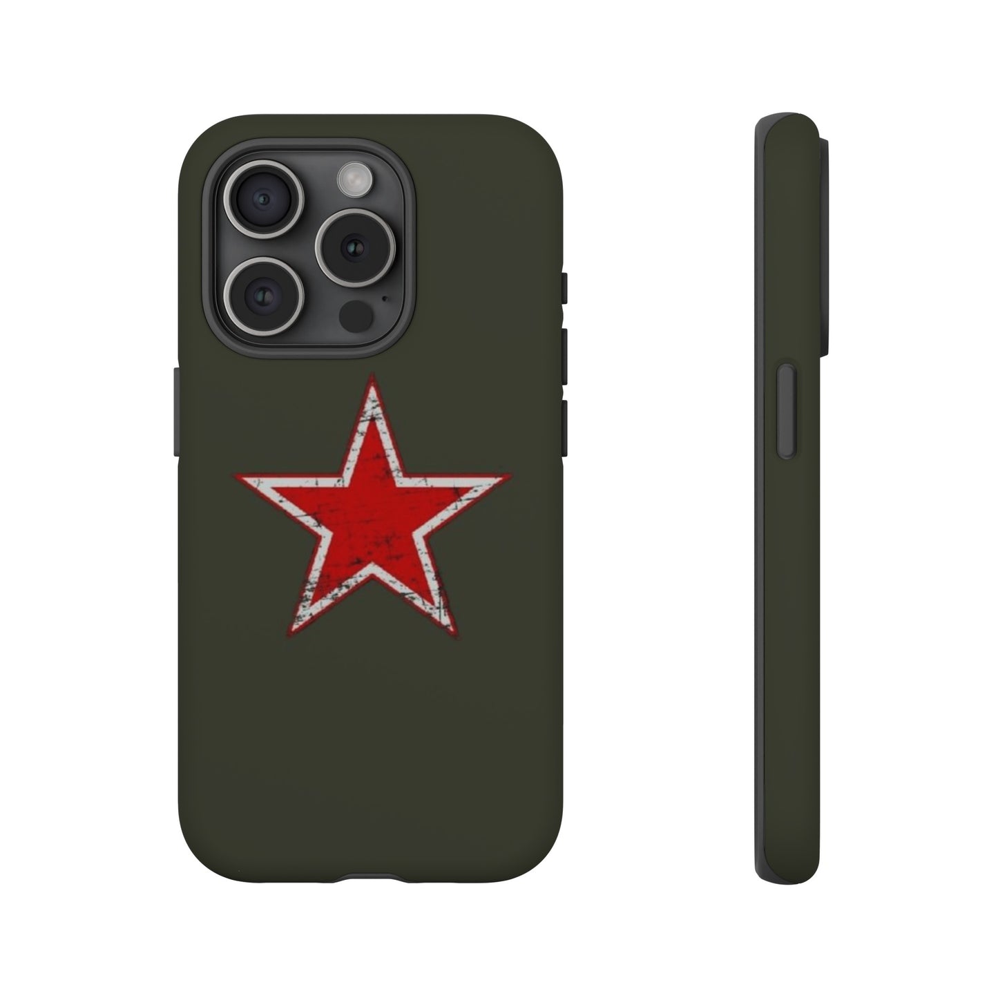 Red star, estuche para celular