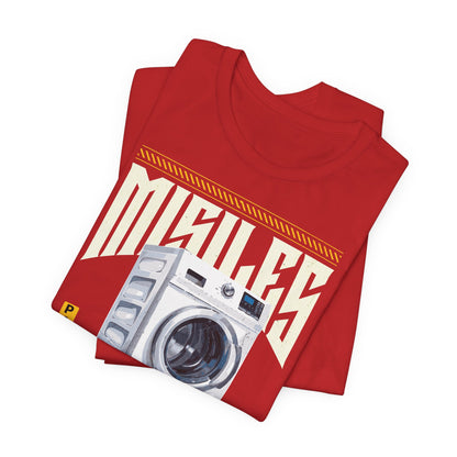 Misiles lavadoras, Camiseta de manga corta de punto unisex