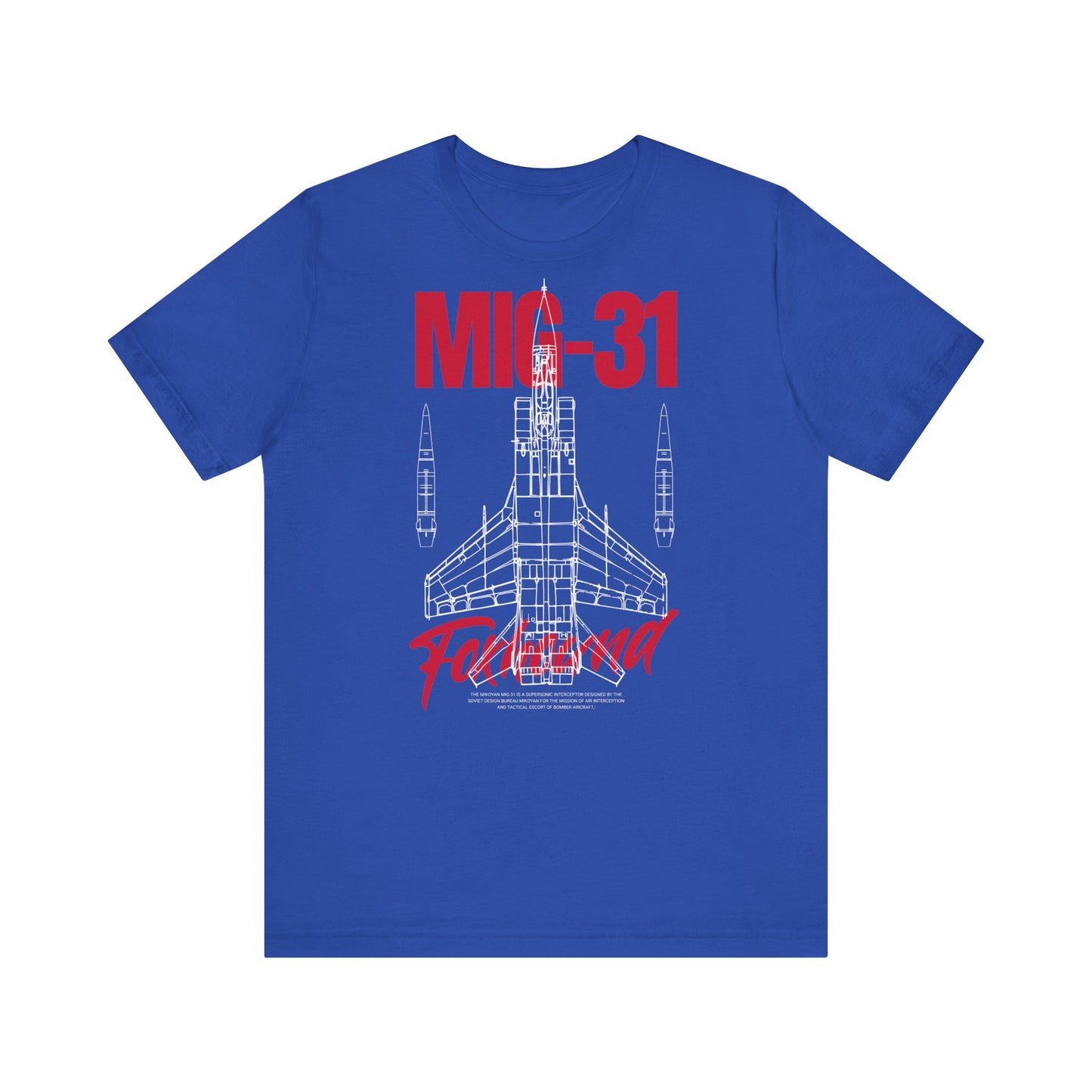 MIG-31, Camiseta de manga corta unisex de jersey