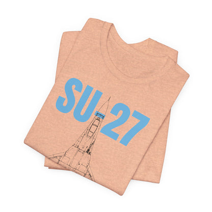 SU-27, Camiseta de manga corta unisex