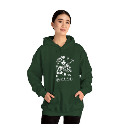 Peace, Sudadera con capucha unisex Heavy Blend™