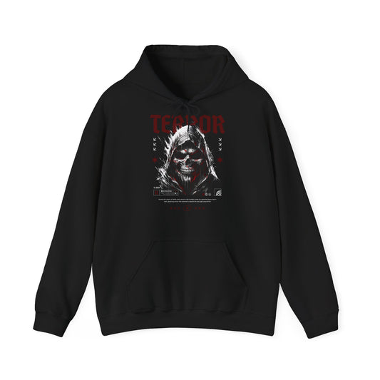 Terror, Sudadera unisex con capucha Heavy Blend™