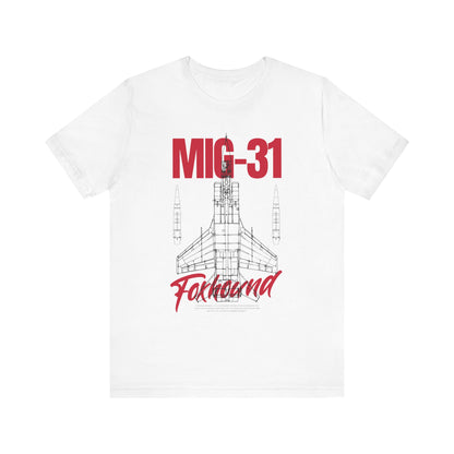 MIG-31, Camiseta de manga corta unisex de jersey