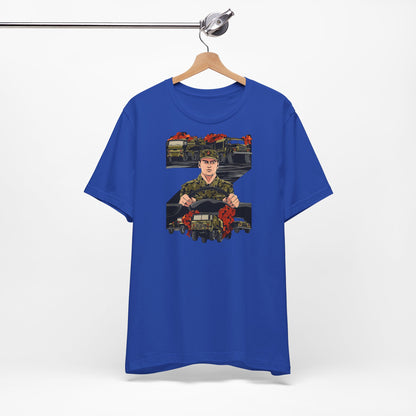 Logistica, Camiseta de manga corta unisex de jersey