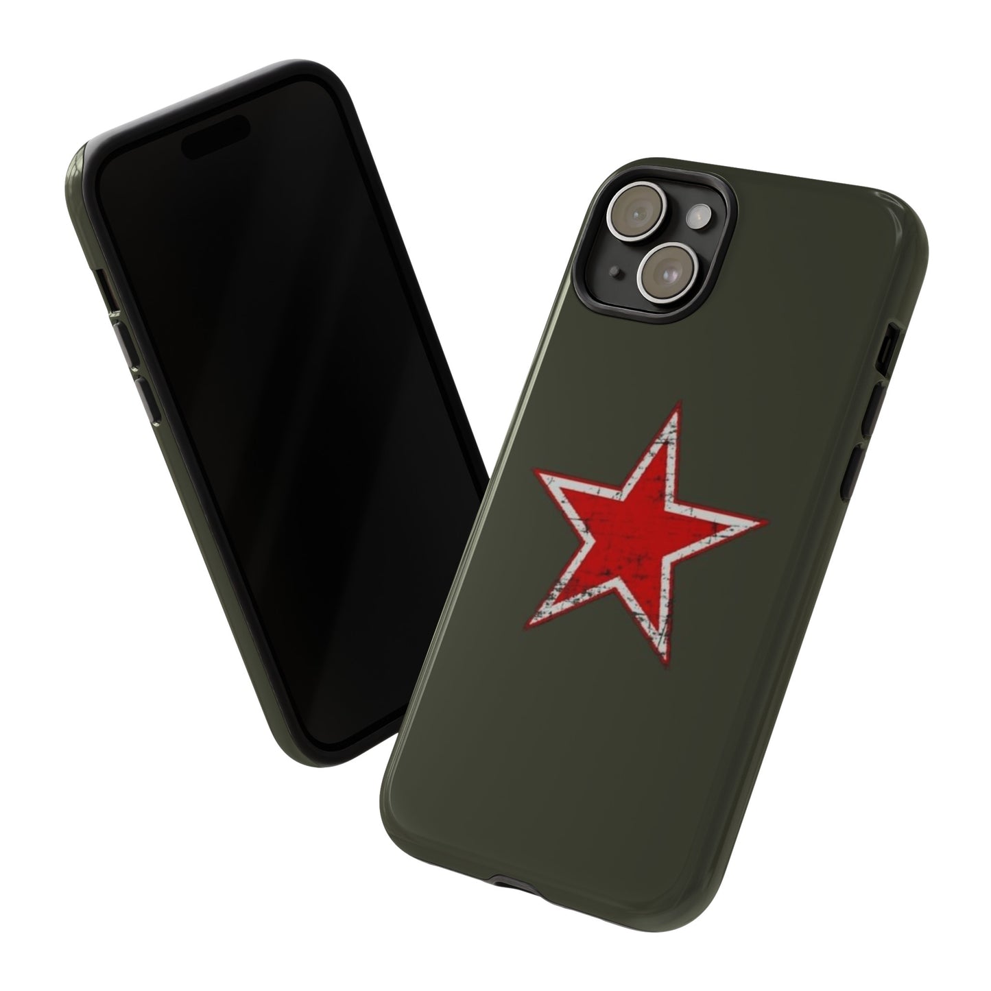 Red star, estuche para celular