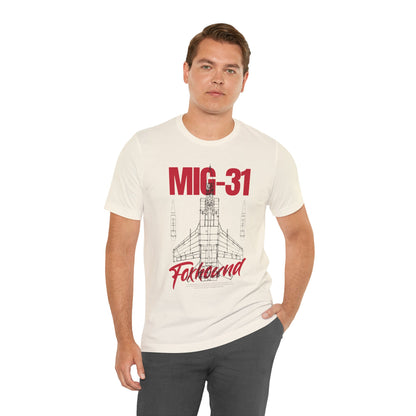 MIG-31, Camiseta de manga corta unisex de jersey