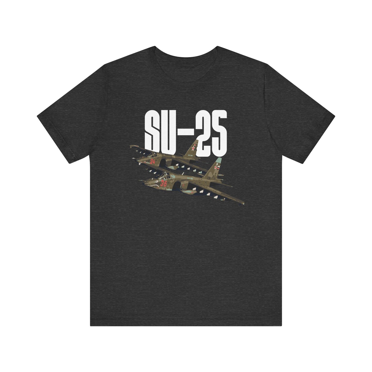 SU-25, Camiseta de manga corta de punto unisex