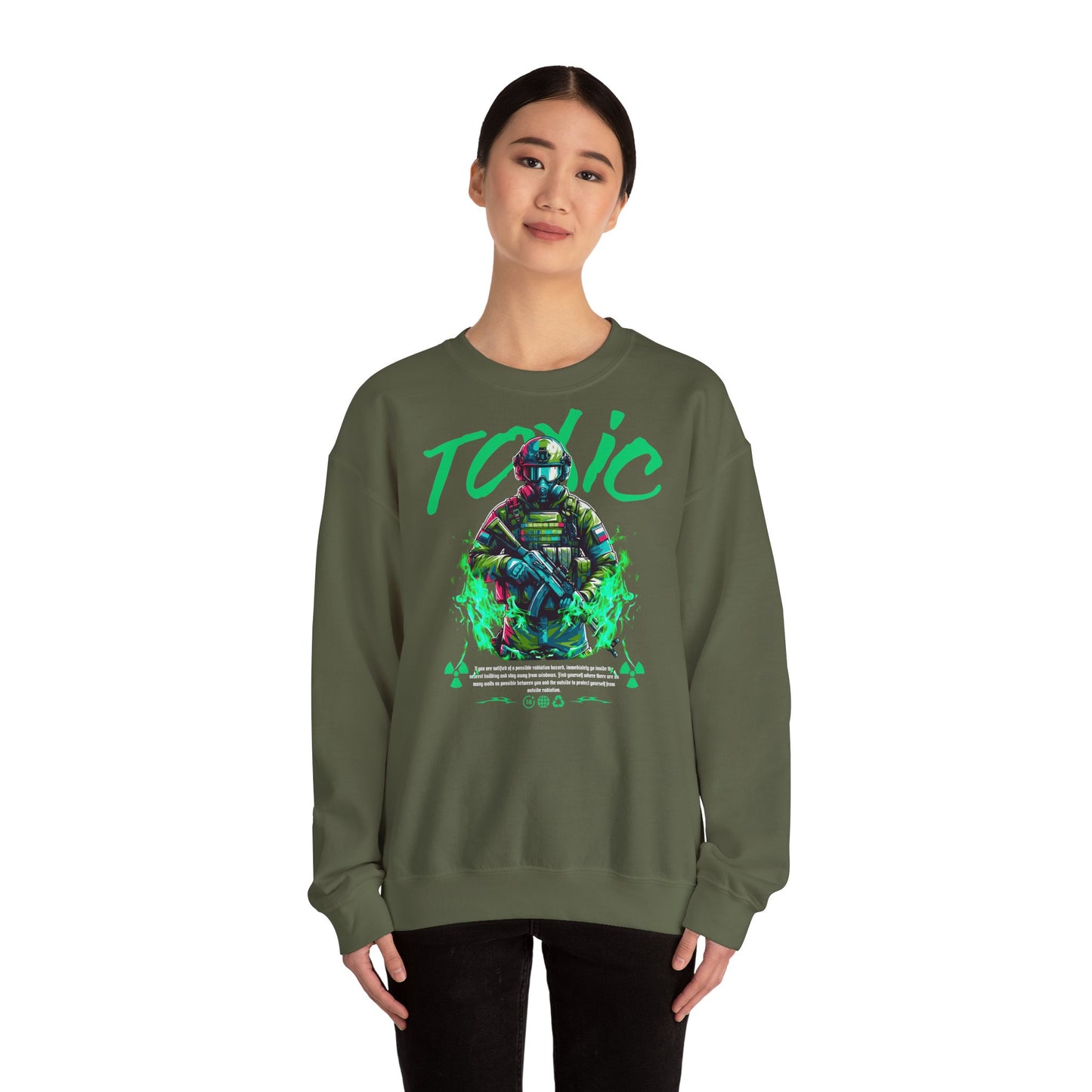 Toxic End, sudadera unisex con cuello redondo