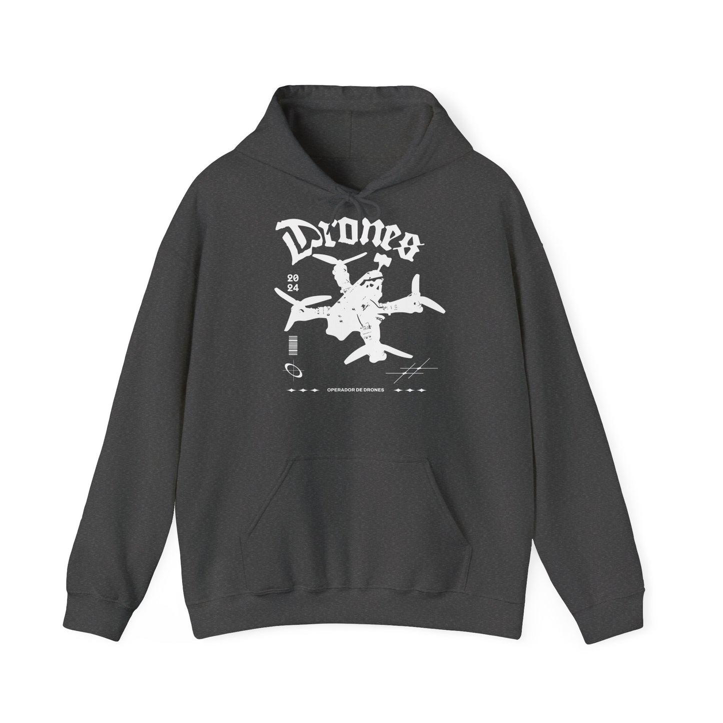 Operador de drones FPV, Sudadera con capucha unisex Heavy Blend™