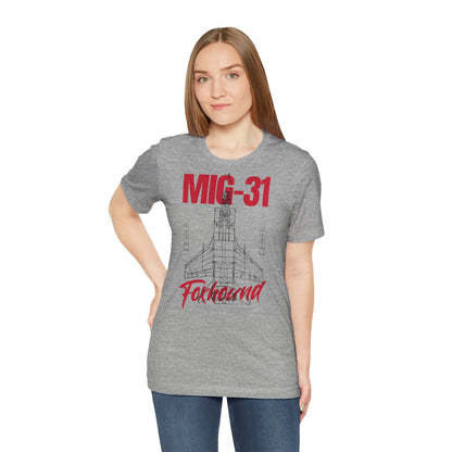 MIG-31, Camiseta de manga corta unisex de jersey