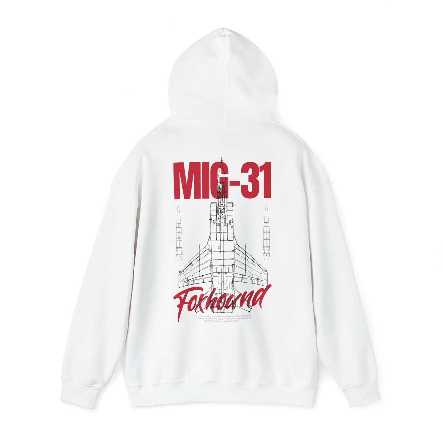 MIG-31, Sudadera unisex con capucha Heavy Blend™