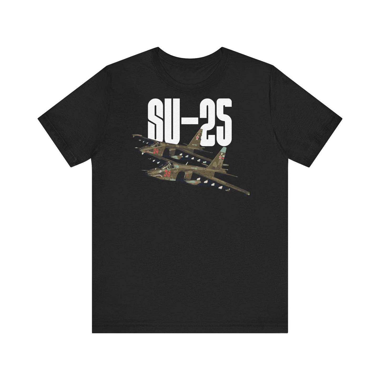 SU-25, Camiseta de manga corta de punto unisex