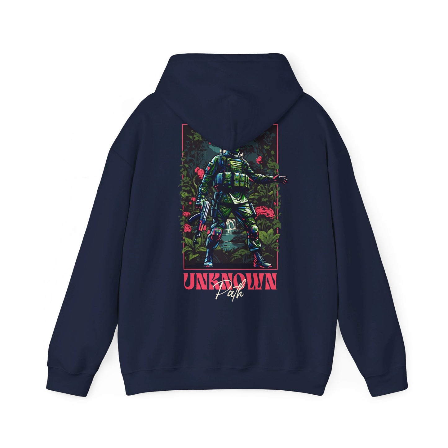 Unknown Path, Sudadera unisex con capucha Heavy Blend™