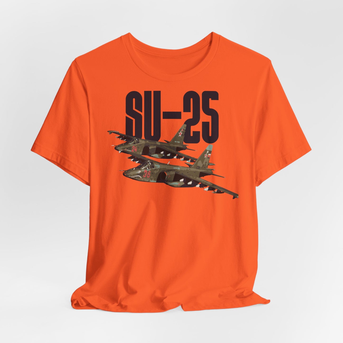 SU-25, Camiseta de manga corta de punto unisex