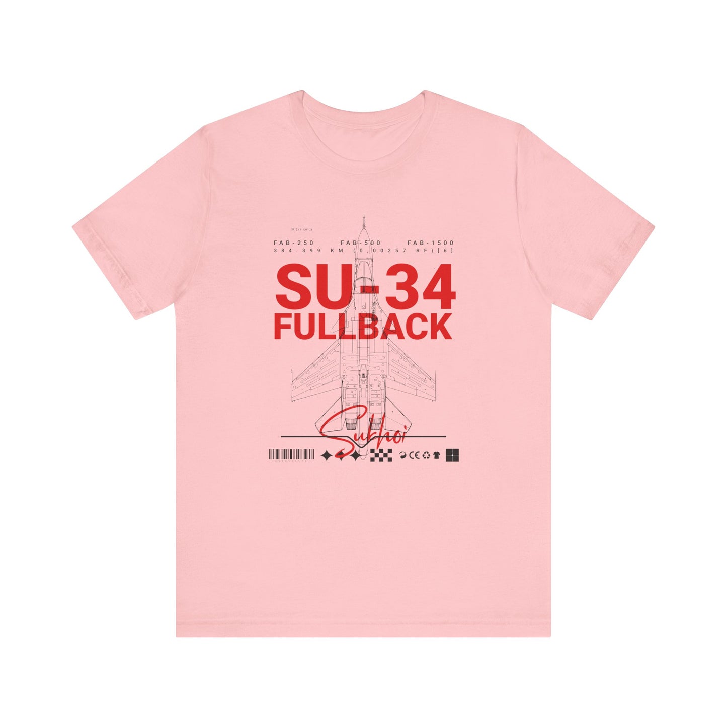 SU-34, Camisetas de fútbol unisex con pantalones cortos