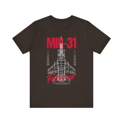 MIG-31, Camiseta de manga corta unisex de jersey