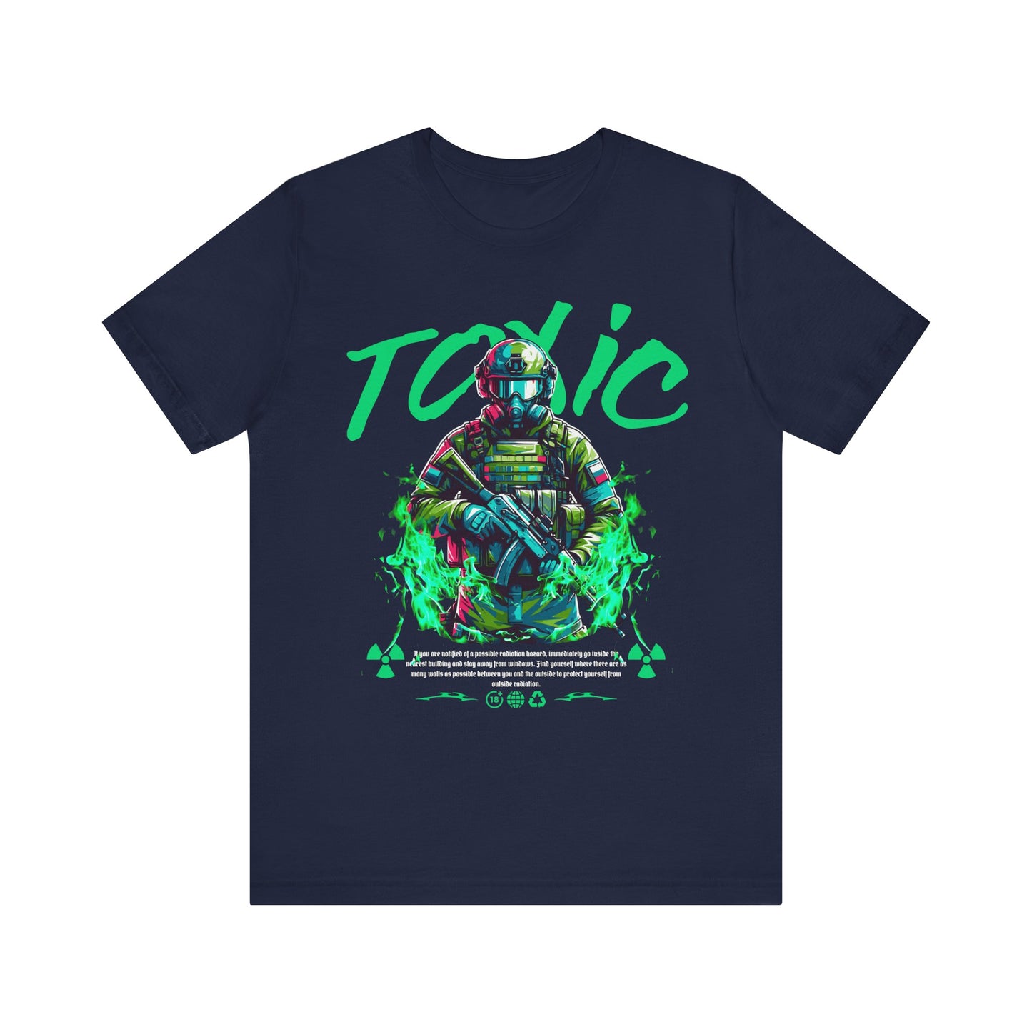 Toxic End, Camiseta de manga corta unisex