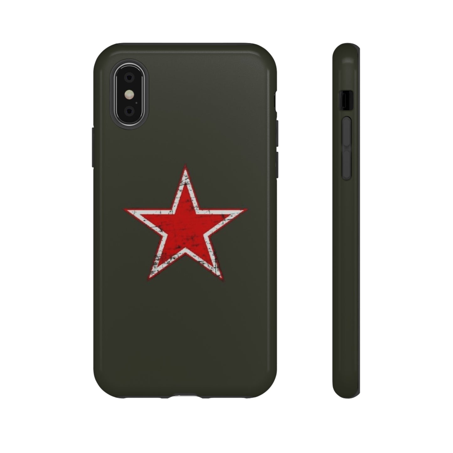 Red star, estuche para celular