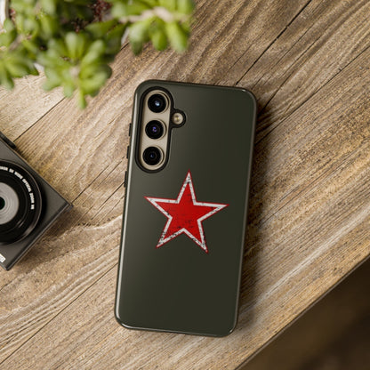 Red star, estuche para celular