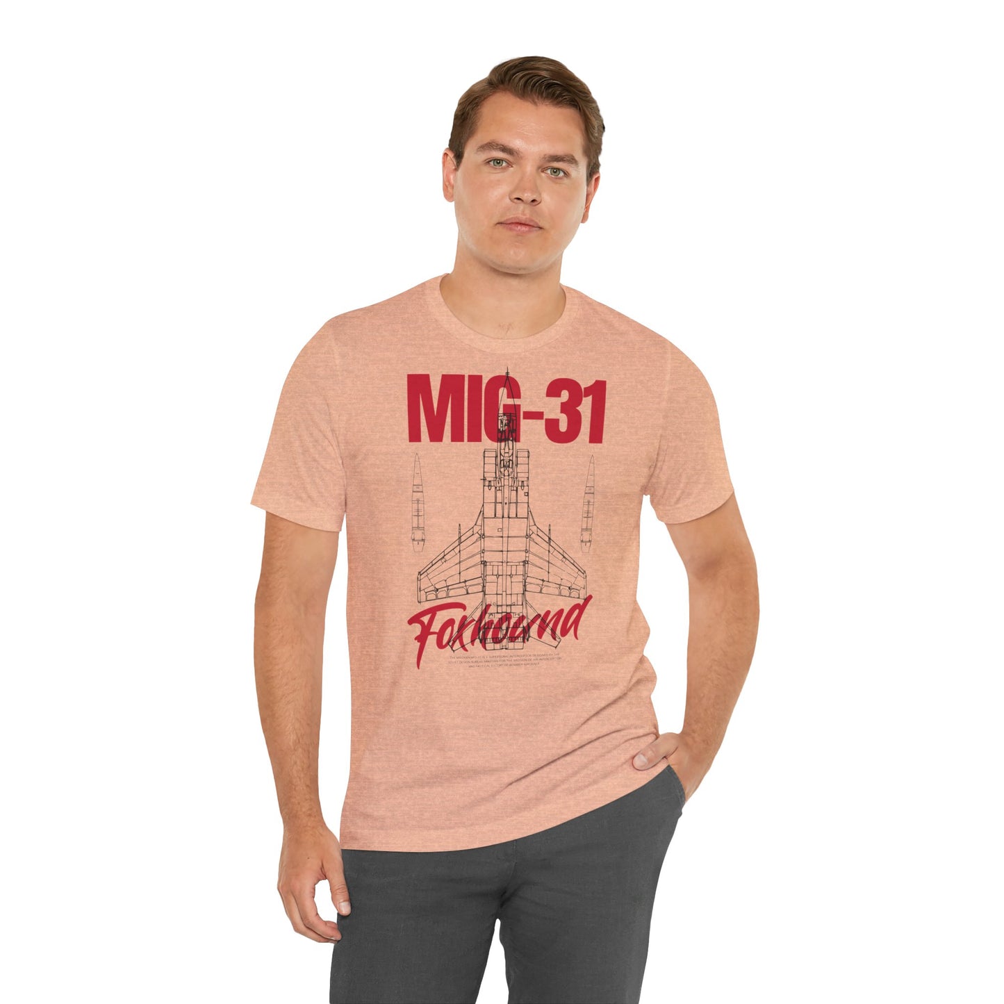 MIG-31, Camiseta de manga corta unisex de jersey