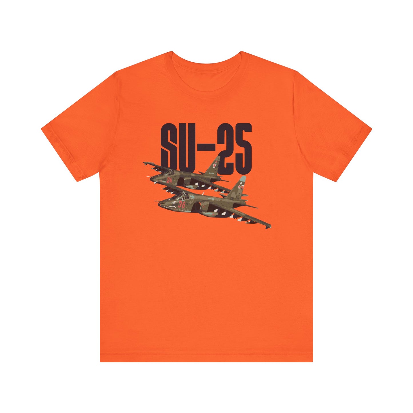 SU-25, Camiseta de manga corta de punto unisex