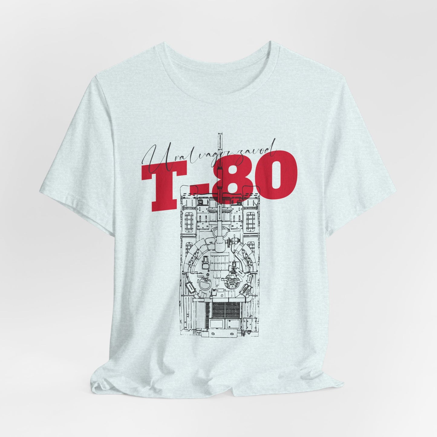 T-80, Camiseta de manga corta de punto unisex