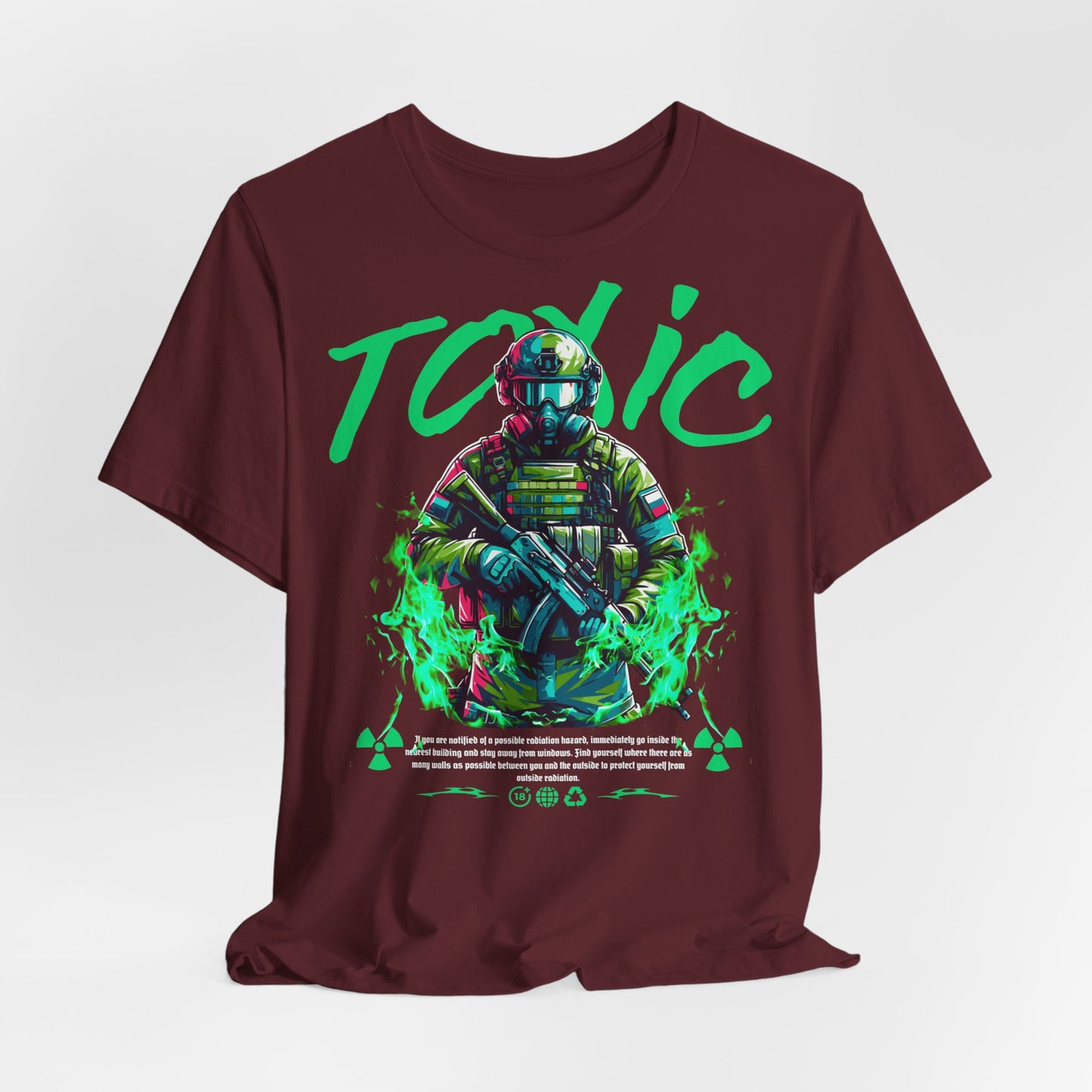 Toxic End, Camiseta de manga corta unisex