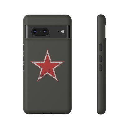 Red star, estuche para celular