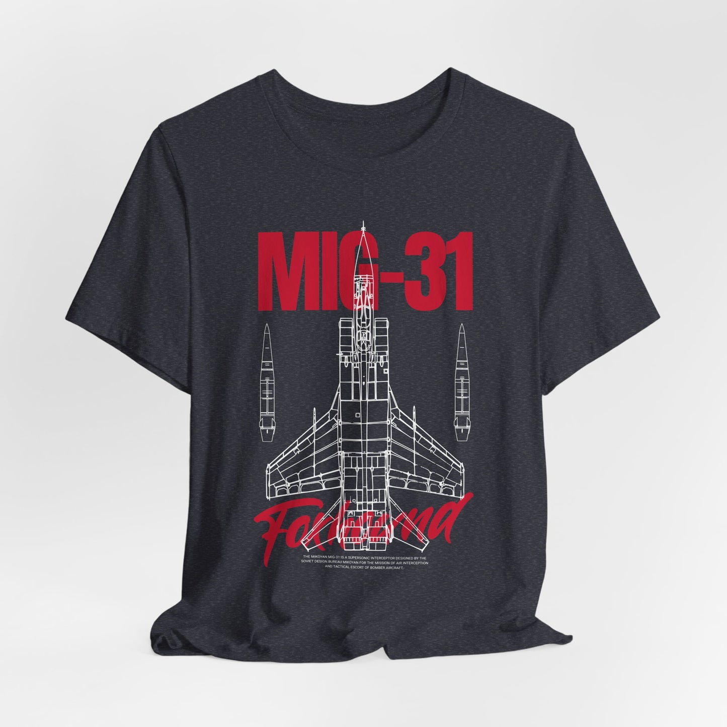 MIG-31, Camiseta de manga corta unisex de jersey