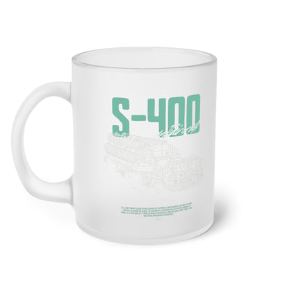 S-400, Taza de vidrio esmerilado