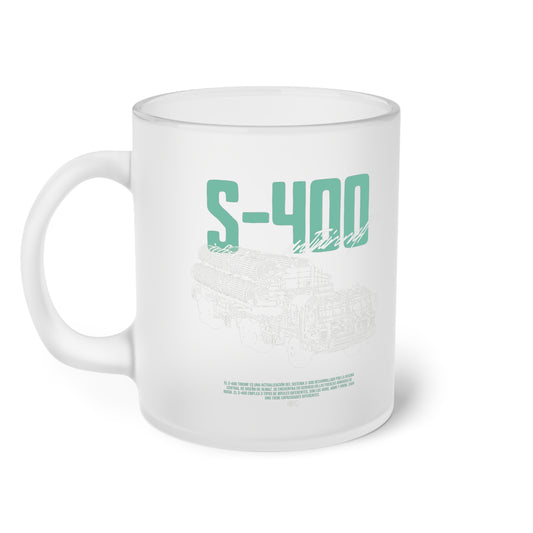 S-400, Taza de vidrio esmerilado