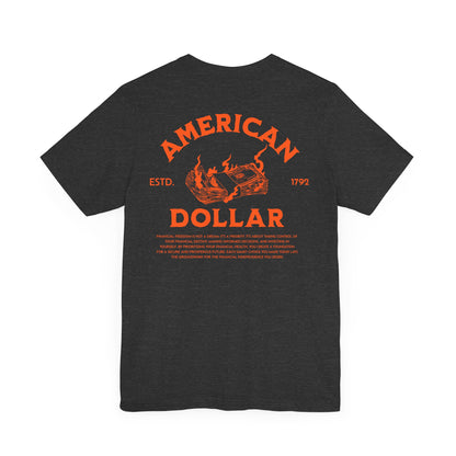 Dollar Burn, Camiseta de manga corta unisex de jersey