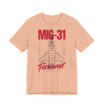 MIG-31, Camiseta de manga corta unisex de jersey