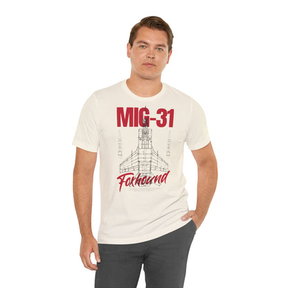 MIG-31, Camiseta de manga corta unisex de jersey