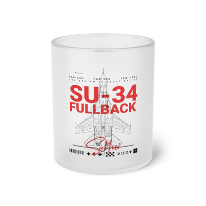 SU-34, Taza de vidrio esmerilado