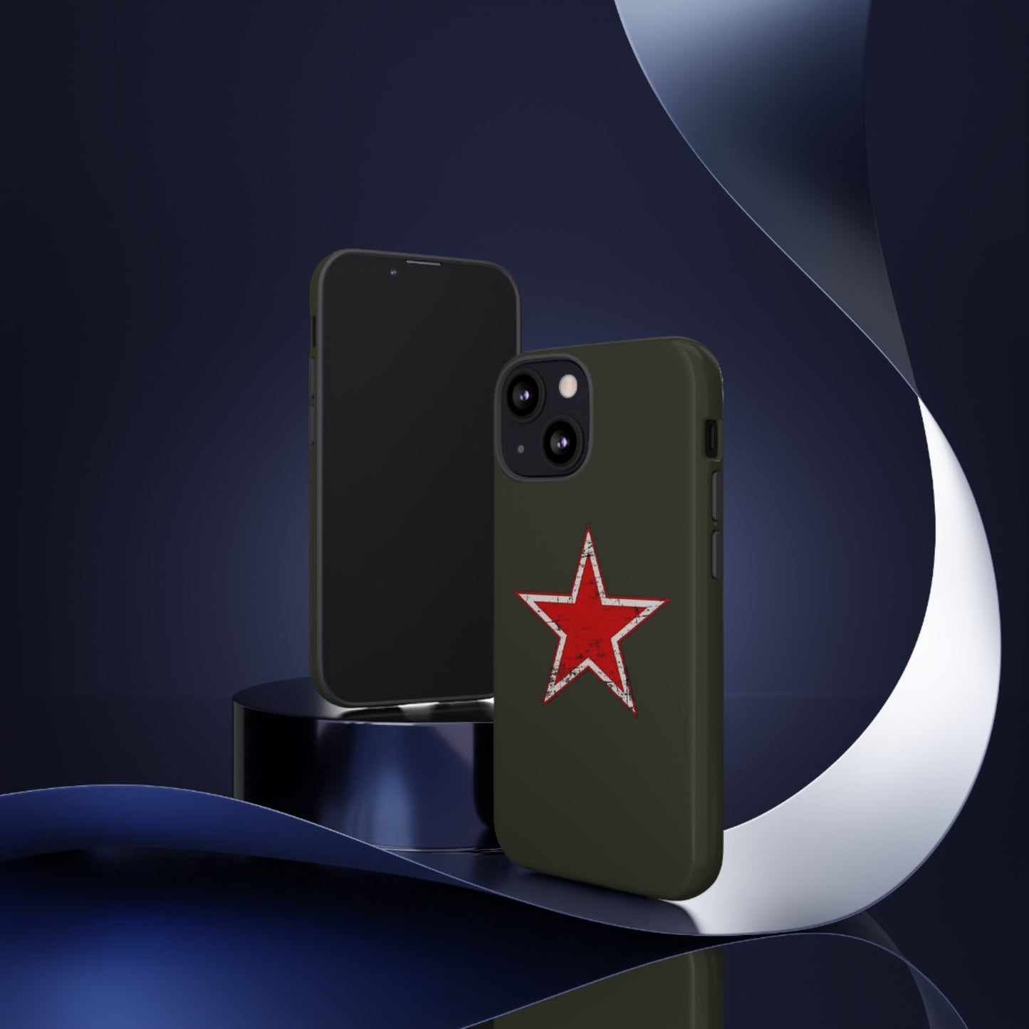 Red star, estuche para celular