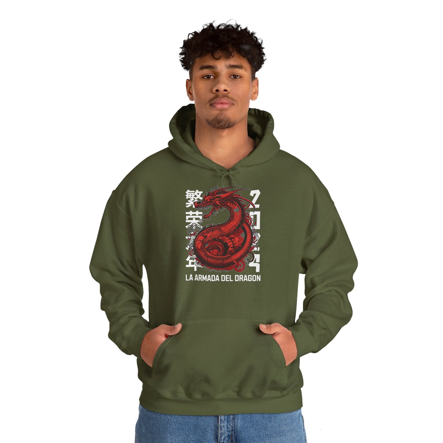 Armada dragon, Sudadera con capucha unisex Heavy Blend™