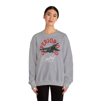 Sukhoi, sudadera unisex con cuello redondo