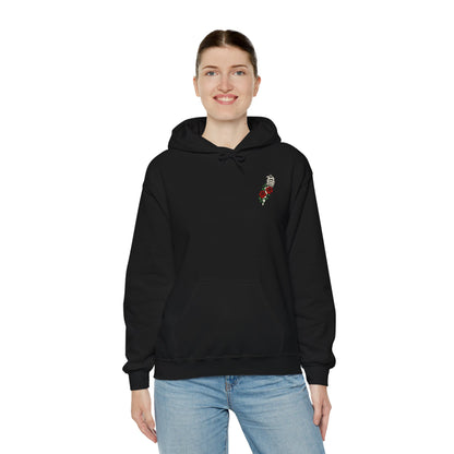 Rose death, Sudadera con capucha unisex Heavy Blend™