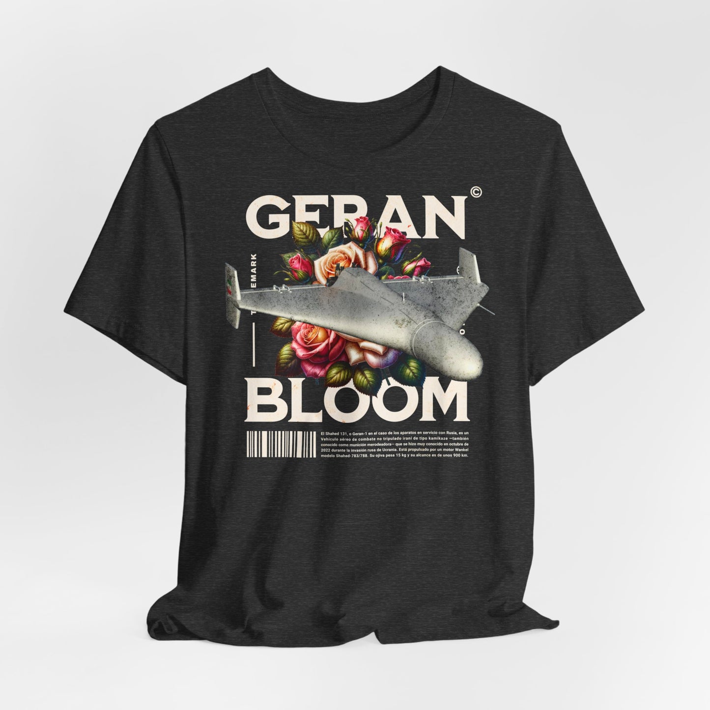 Dron Geran, Camiseta de manga corta de punto unisex