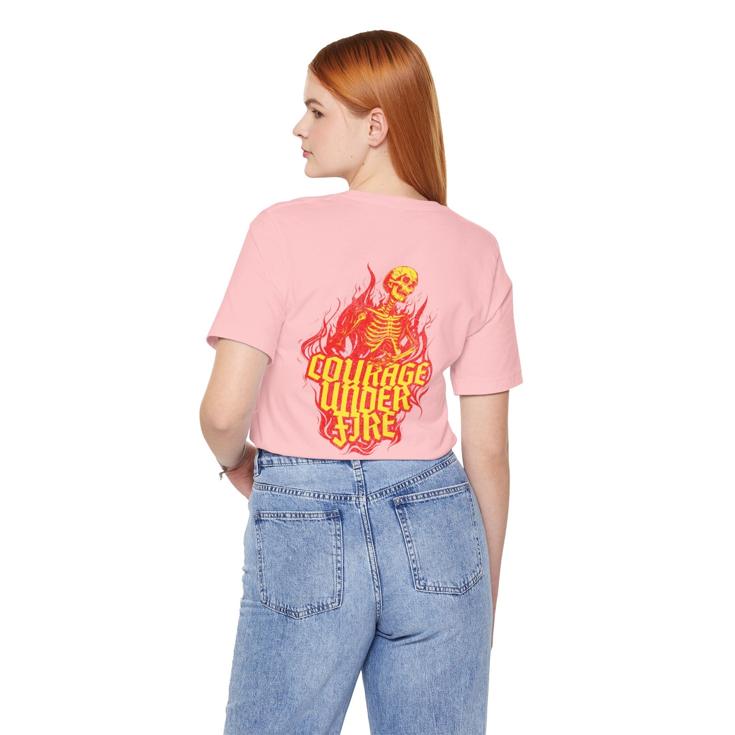 Bajo fuego, Camiseta de manga corta de punto unisex