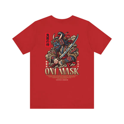 Oni Mask, Camiseta de manga corta unisex de jersey