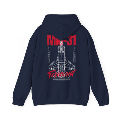 MIG-31, Sudadera unisex con capucha Heavy Blend™